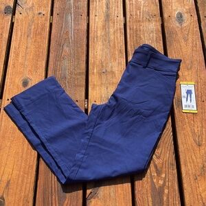 NWT Hilary Radley Tummy Control Electric Blue Pants Inseam 27” Size Small